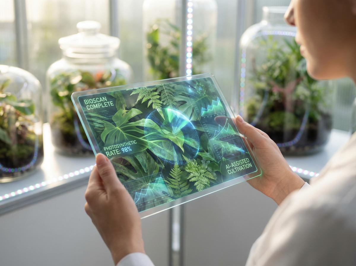媚黑AI植物视频技术